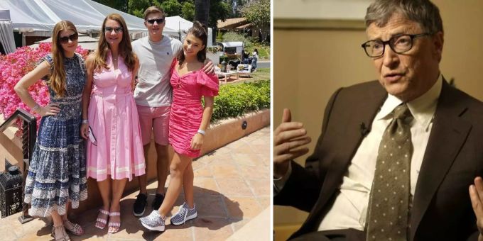 Bill und Melinda wollten ihren Kindern ursprünglich «nur» je zehn Millionen hinterlassen. bill gates
