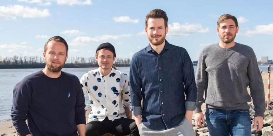 Die Band Revolverheld unterstützt das Rettungsprojekt Sea-Eye. Foto: Daniel Bockwoldt/dpa/Archiv