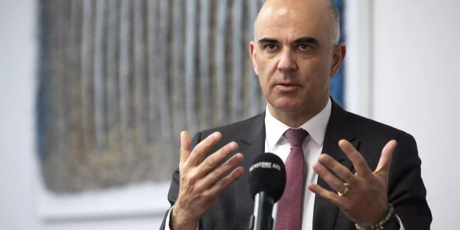 Alain Berset Coronavirus