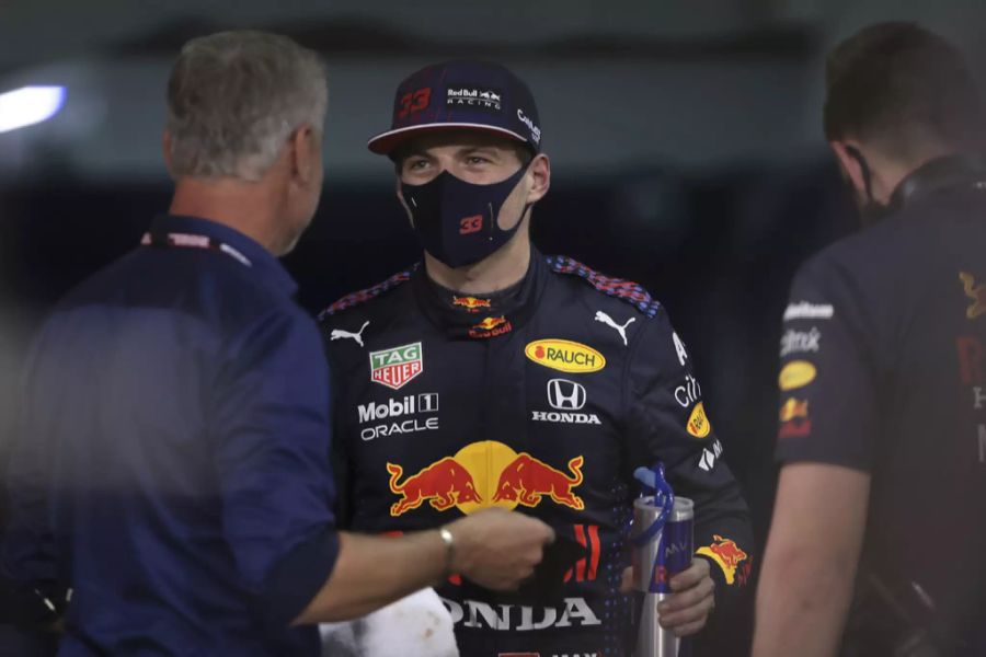 Max Verstappen gratuliert David Coulthard zum Geburtstag.