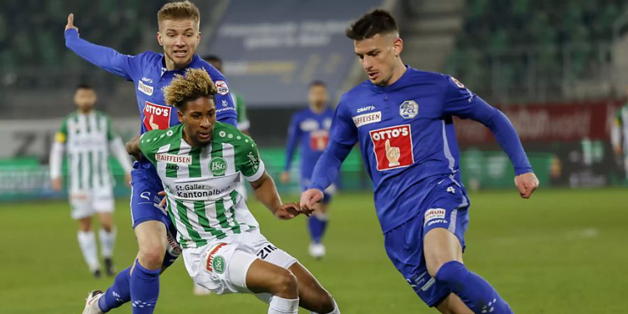 St. Gallen trifft am Pfingstmontag beim Cupfinal in Bern auf Luzern. Der Fussballverband ruft die Fans auf, wegen der Coronapandemie nicht nach Bern zu reisen.