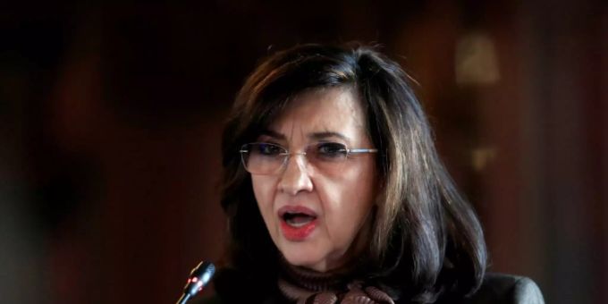 Kolmbiens bisherige Aussenministerin Claudia Blum Kolmbiens bisherige Aussenministerin Claudia Blum