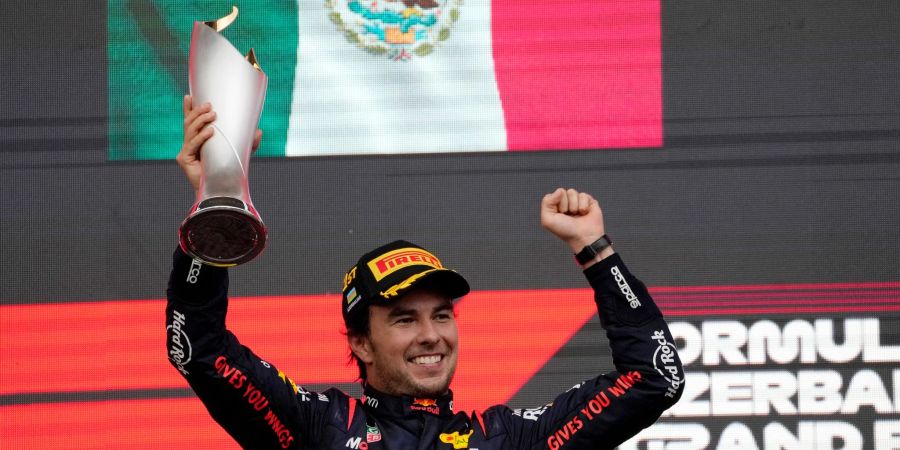 Feierte in Aserbaidschan zwei Siege: Der Mexikaner Sergio Perez vom Team Red Bull.