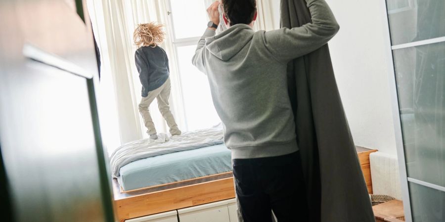 Bei den Alleinerziehenden machten Väter im vergangenen Jahr einen Anteil von 15 Prozent aus.