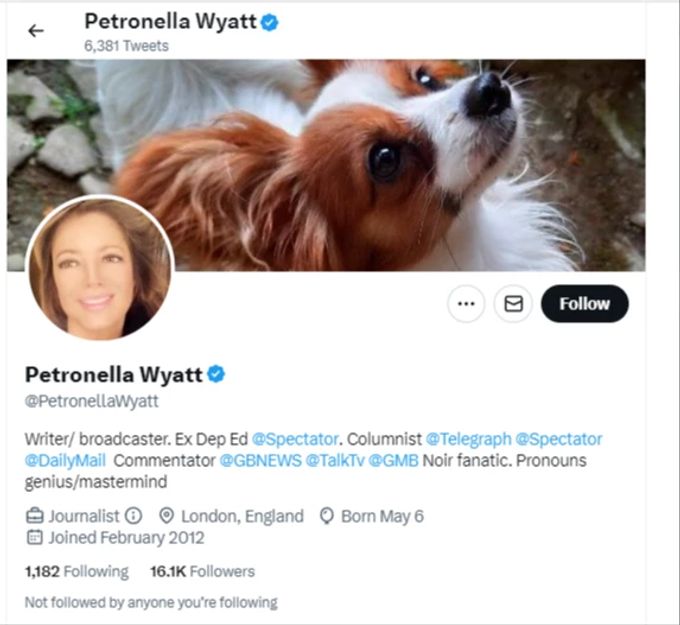 Petronella Wyatt ist eine britische Society-Reporterin. Petronella Wyatt Meghan Markle