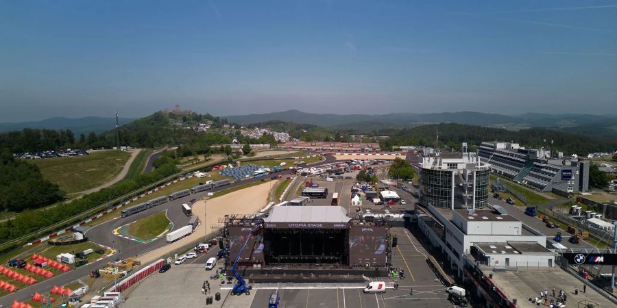 Das Musikfestival «Rock am Ring» beginnt heute auf dem Nürburgring.