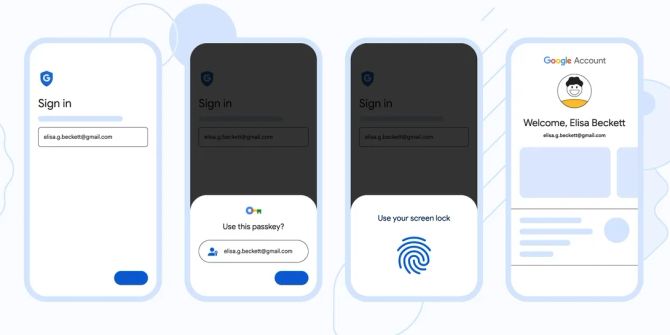 Passkeys Google