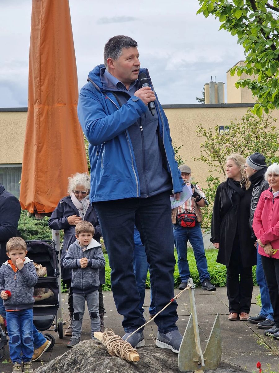 Hans Jörg Rüegsegger, Präsident SVP Mittelland Süd.