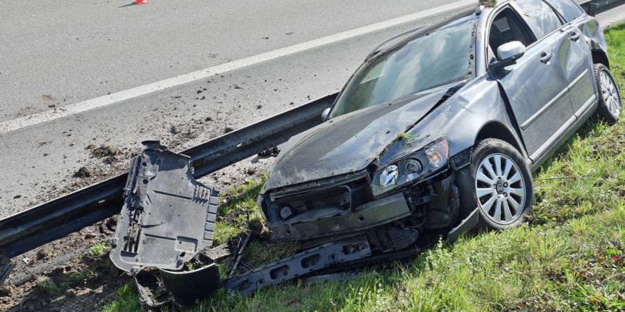 Streifkollision auf A14