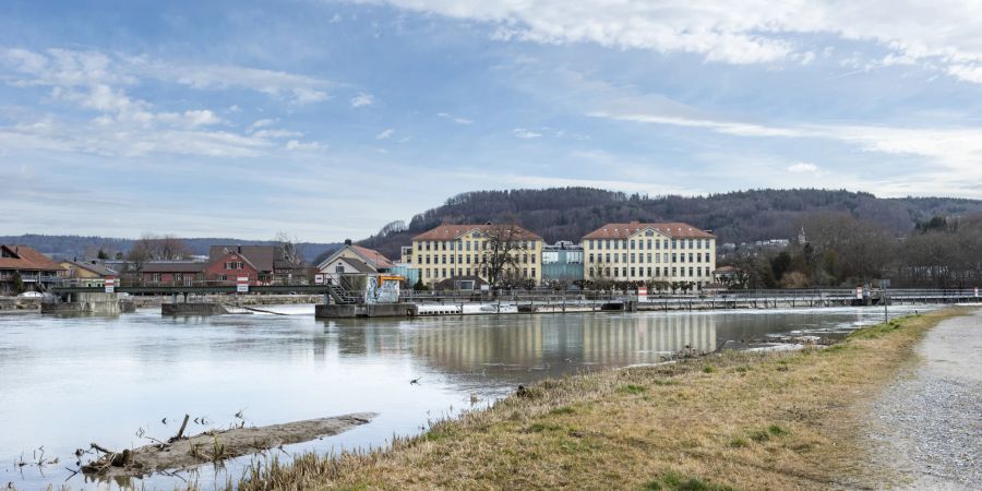 Das Areal der Spinnerei Kunz in Windisch.