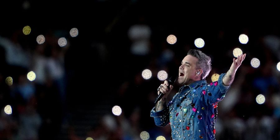 Robbie Williams hat ein Orchester-Album aufgenommen.