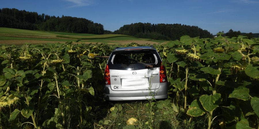 Pfaffnau: Autofahrer erheblich verletzt