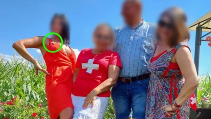 Eine Russin des Basler Vereins zeigt sich im Internet mit «Z», welches als Symbol für den Ukraine-Krieg gilt. Russkij Basel