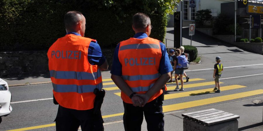 Kanton Schwyz: Schwerpunktaktionen zum Schulanfang