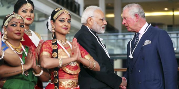 India Britain Royals
