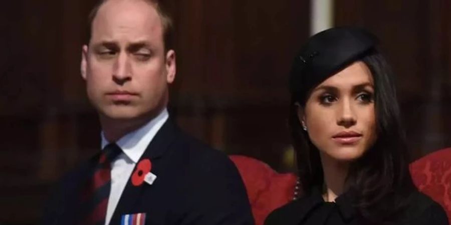 Prinz William und Meghan Markle.