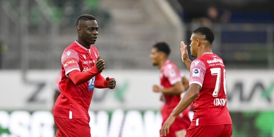 Mario Balotelli wird gegen St. Gallen erst nach 62 Minuten eingewechselt.