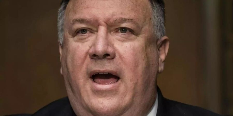 Mike Pompeo, Aussenminister der USA, geht kommende Woche auf Europa-Reise. Foto: Jim Lo Scalzo/Pool EPA/AP/dpa