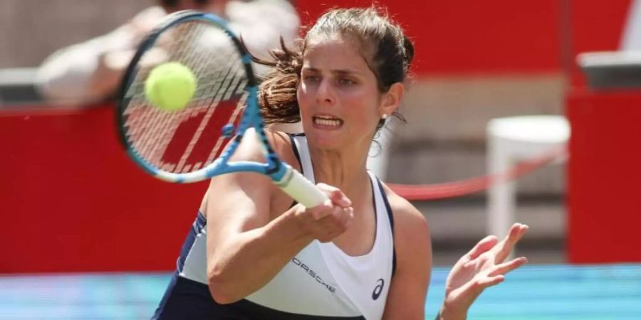 Julia Görges wird nicht bei den US Open in New York spielen. Foto: Andreas Gora/dpa