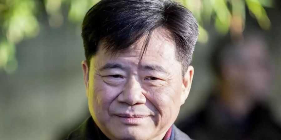 Der chinesische Botschafter in Deutschland, Wu Ken. Foto: Christoph Soeder/dpa