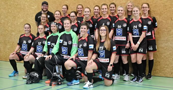 Die Damen des UHC Bremgarten. Dachverein Aargau United