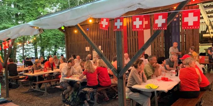Bundesfeier in Remetschwil. Bundesfeier in Remetschwil