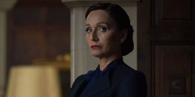 Die Schauspielerin Kristin Scott Thomas im Film «Rebecca». «Rebecca»