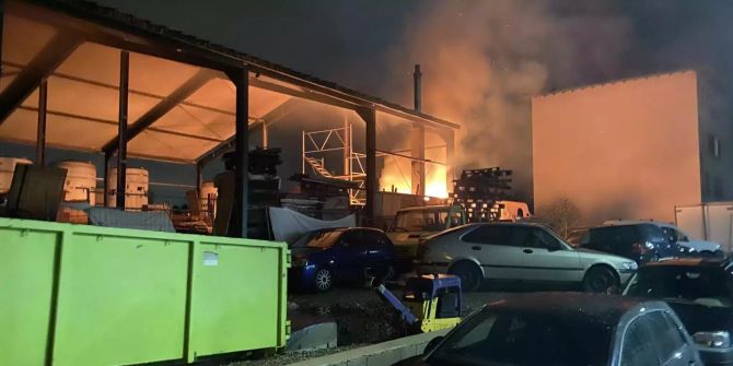 Pratteln Brand