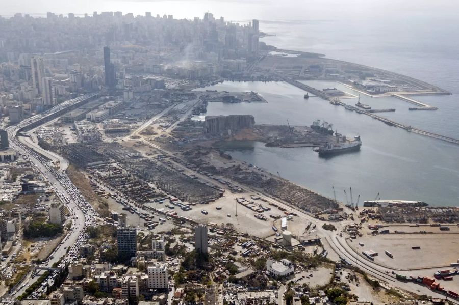 Beirut blast aftermath