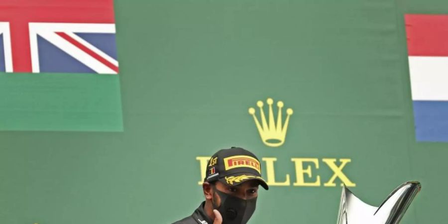 Lewis Hamilton war beim Grossen Preis von Belgien nicht zu schlagen. Foto: Francisco Seco/POOL AP/AP/dpa