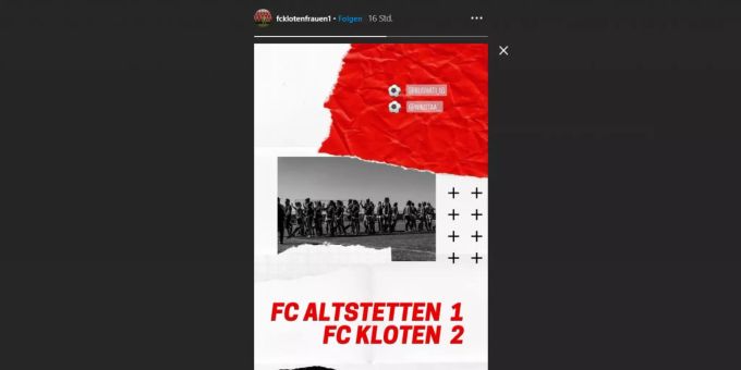 Die erste Mannschaft der Frauen des FC Kloten konnten einen Auswärtssieg gegen den FC Altstetten feiern. FC Kloten