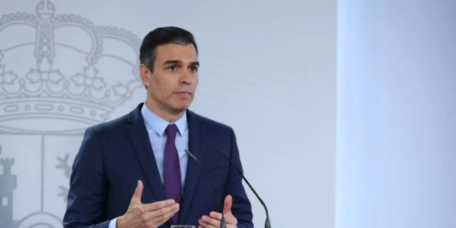 Spaniens Regierungschef Pedro Sánchez