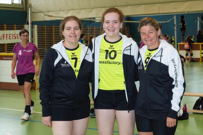 Das OK: Tanja Hasenfratz, Denise Schrämmli, Daniela Kobler