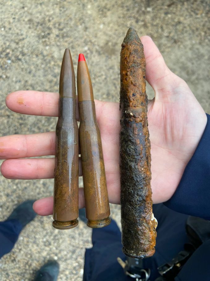 Munition. Sprengkapseln