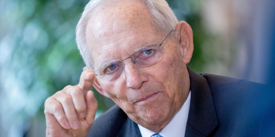 Der CDU-Politiker Wolfgang Schäuble.