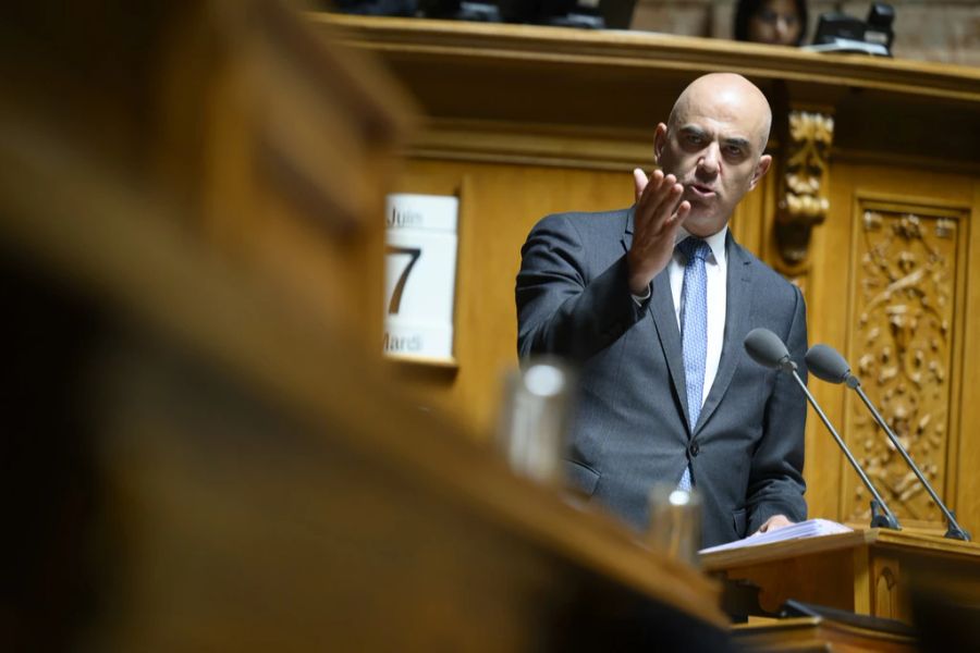 Alain Berset Impfdosen