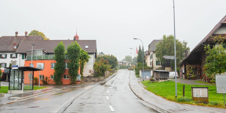 Der Chäsiplatz in Bettwil.