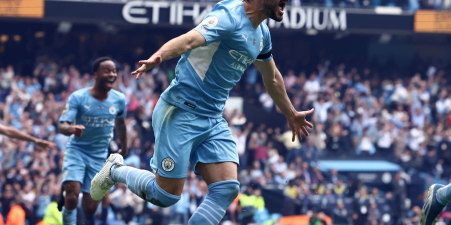 Ilkay Gündogan hatte Manchester City mit zwei Toren zum entscheidenden Heimsieg gegen Aston Villa geschossen.