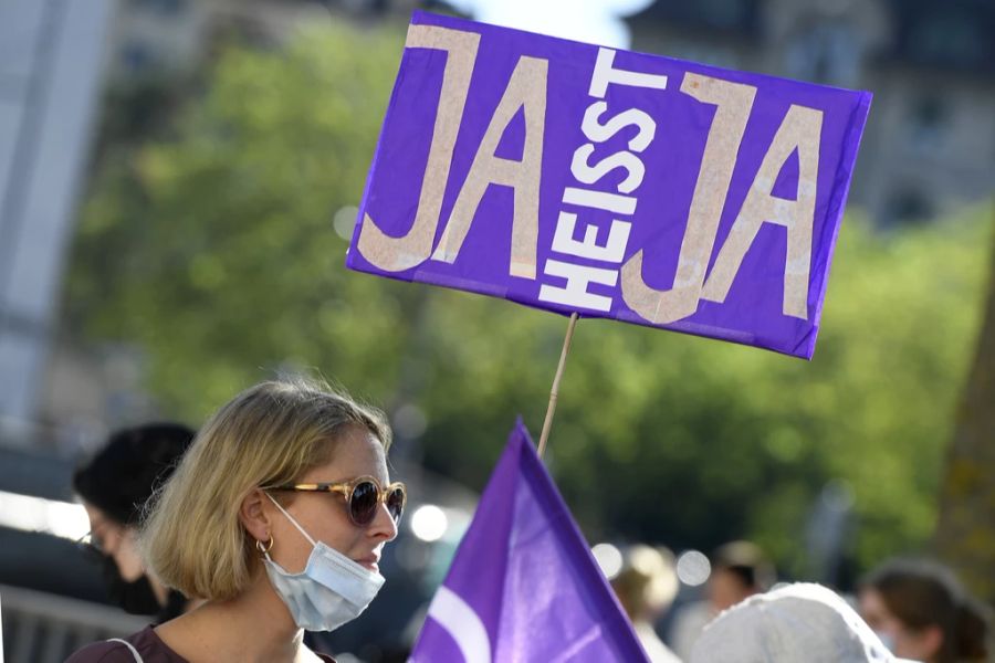 Frauenstreik Ja heisst Ja