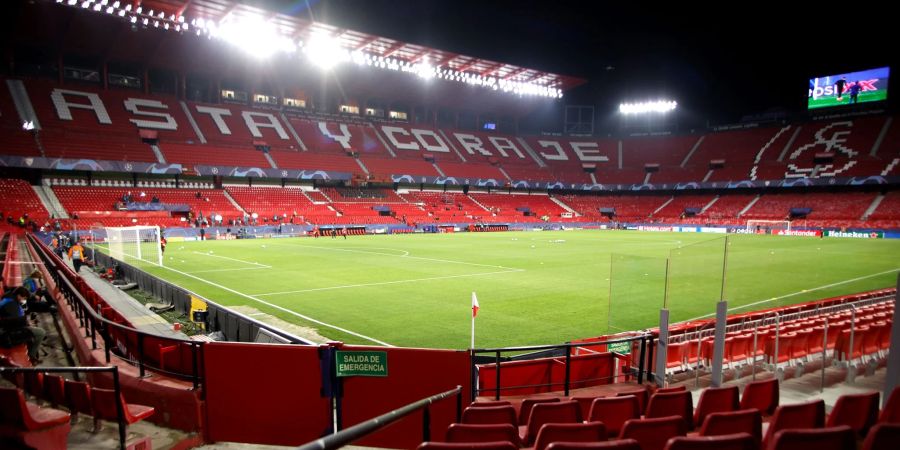 Im Estadio Ramón Sánchez Pizjuán des FC Sevilla wird das Finale der Europa League ausgetragen.