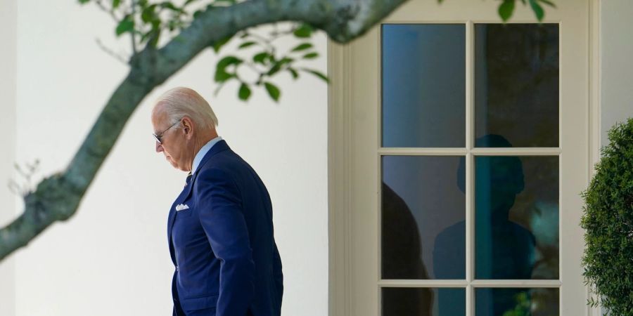 US-Präsident Joe Biden verliert unter demokratischen Wählern an Zuspruch.