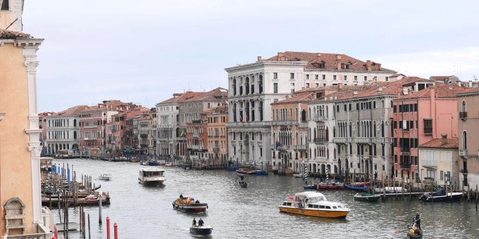 Blick auf den Canal Grande in Venedig. (Archivbild) Canal Grande in Venedig