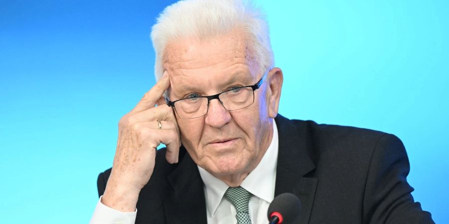 Baden-Württembergs Ministerpräsident Winfried Kretschmann (Grüne) macht sich Sorgen über eine mögliche Gasnotlage.