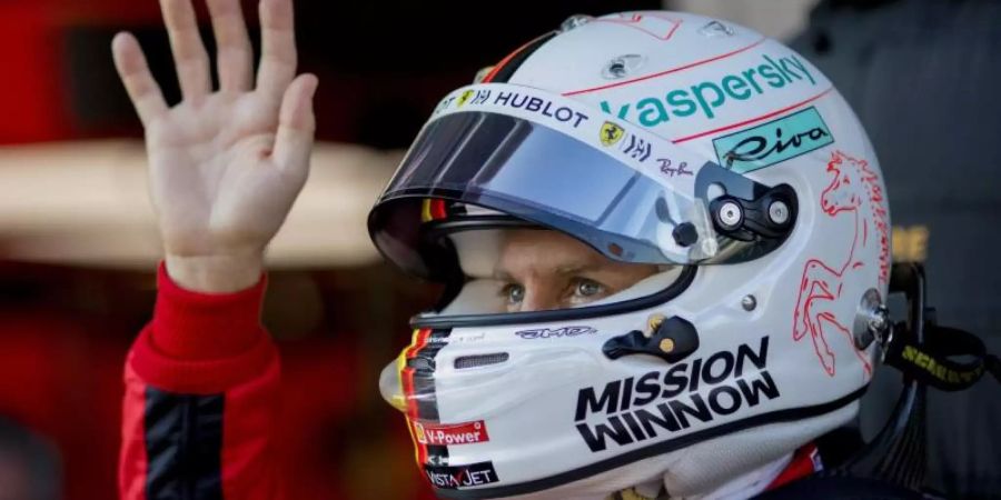 Motorenproblem bei Ferrari erkannt: Sebastian Vettel kann beruhigt die letzten Tests angehen. Foto: Joan Monfort/AP/dpa