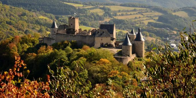 Die Burg Bolzano in Luxemburg. Luxemburg