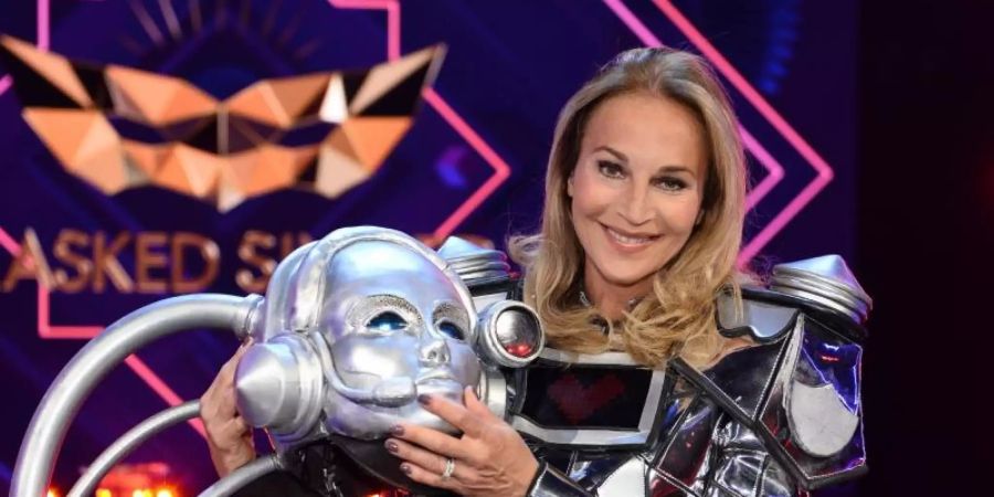 Moderatorin Caroline Beil alias «Der Roboter».