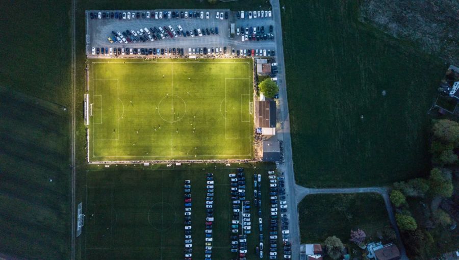 Fussballplatz FC Sarmenstorf.
