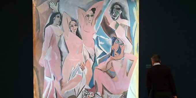 Die Ausstellung «Picasso und Papier» in London zeigt etwa Zeichnungen des spanischen Künstlers für das berühmte Gemäde «Les Demoiselles d'Avignon». Die Ausstellung «Picasso und Papier» in London zeigt etwa Zeichnungen des spanischen Künstlers für das berühmte Gemäde «Les Demoiselles d'Avignon».