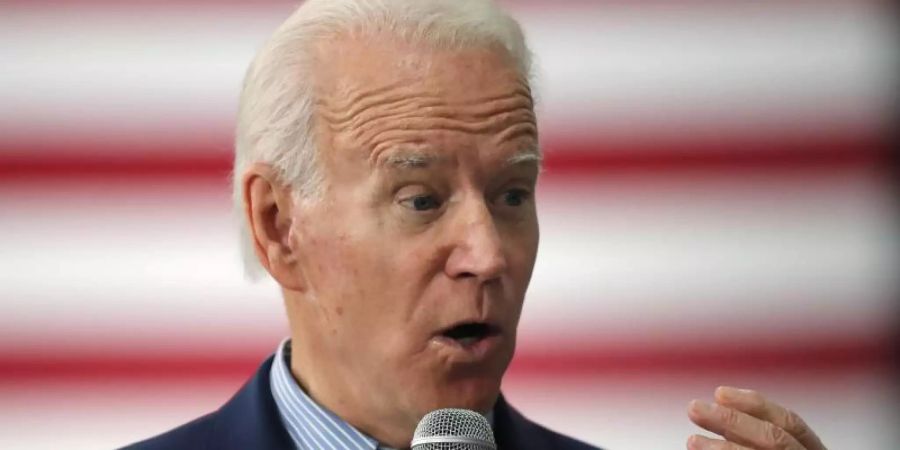 Biden war als Hoffnungsträger ins Rennen um die Präsidentschaftskandidatur der Demokraten gestartet, hat sich bei den bisherigen Vorwahlen aber nicht durchsetzen können. Foto: Gerald Herbert/AP/dpa