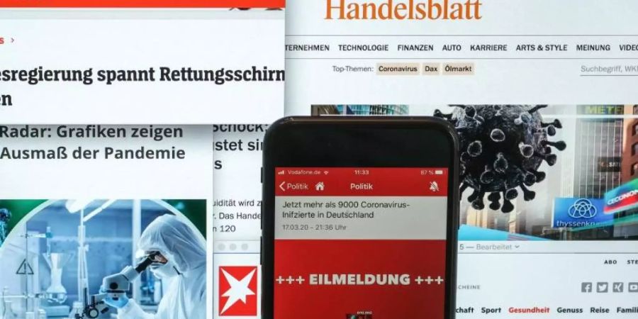 In Zeiten der Corona-Krise werden immer mehr digitale Angebote genutzt. Foto: Jens Kalaene/dpa-Zentralbild/dpa